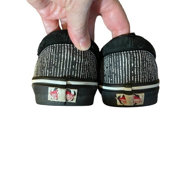 Vans The Nightmare Before Christmas x Classic Slip-On Jack Skellington 9M/10.5W - Picture 6 of 9